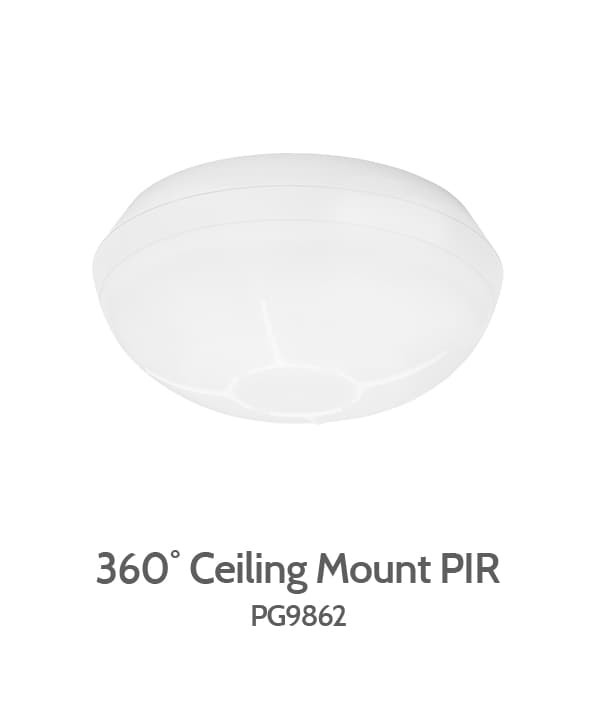 360° Ceiling Motion Sensor (PowerG)